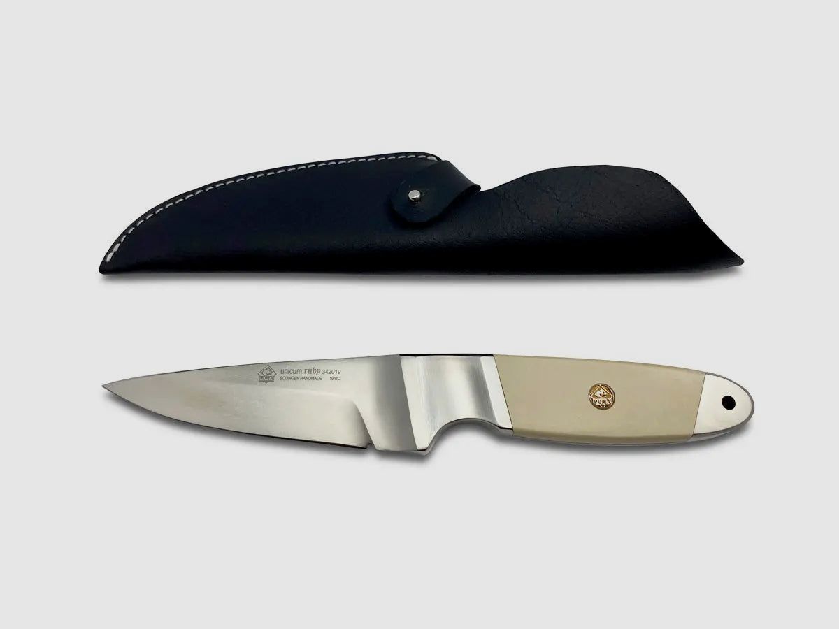 PUMA unicum "ruby" Jagdmesser mit eingefasstem Rubin