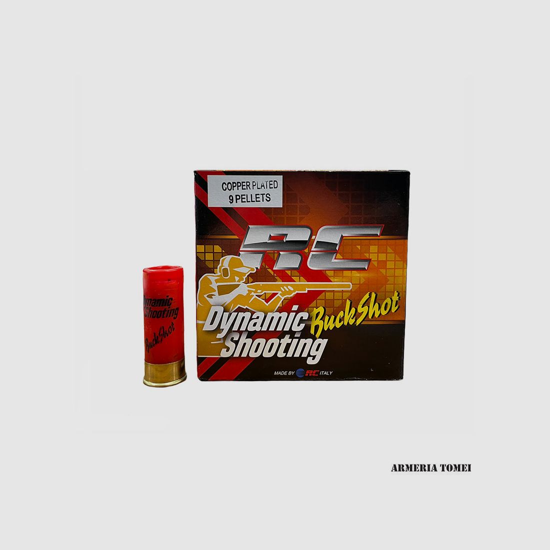 RC PATRONEN – DYNAMISCHES SCHIEßEN BUCKSHOT 28G KAL. 12 KUPFERBESCHICHTET 9 KUGELN