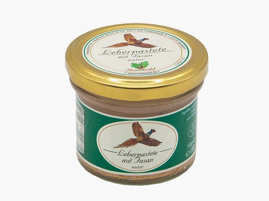 Heidewild Leberpastete mit Fasan natur