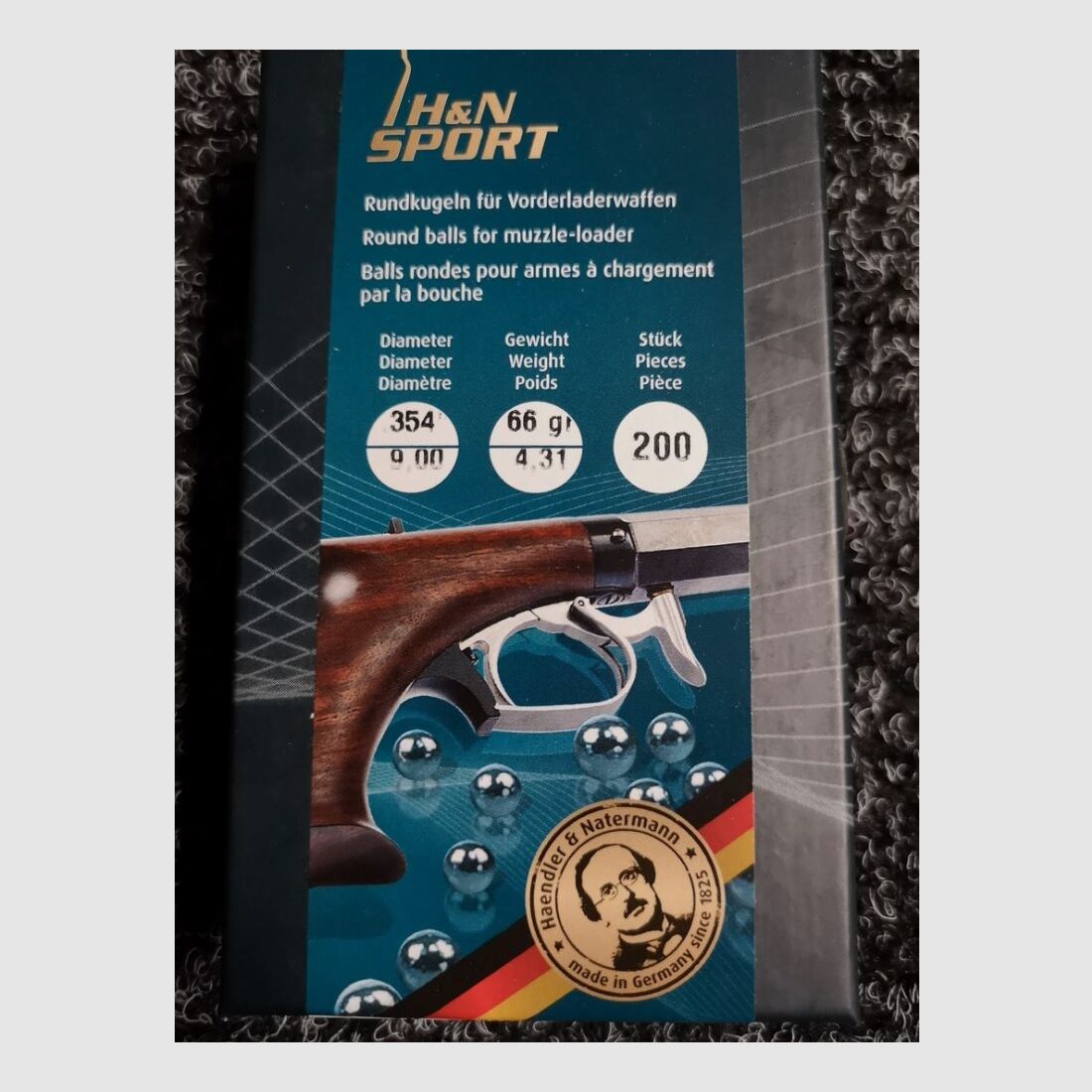 Haendler & Natermann Vorderladerrundkugeln A200