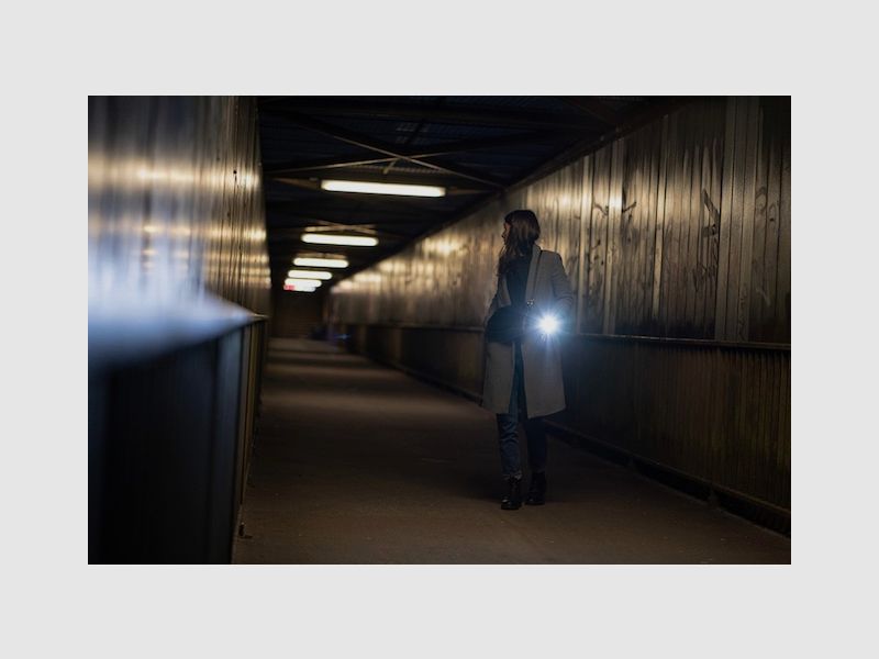 Ledlenser 502580 K6R Safety Schlüsselleuchte 400 Lumen 80 Meter grau