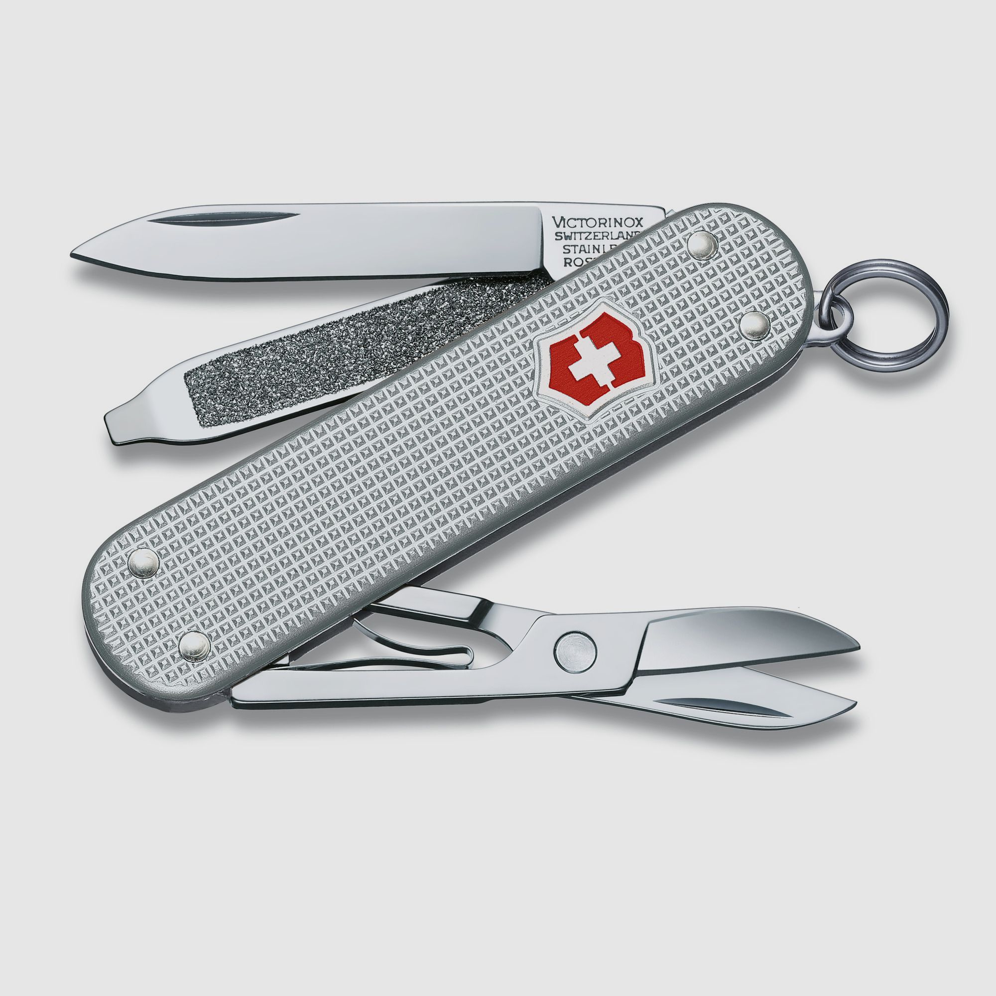 Alox silber gerippt