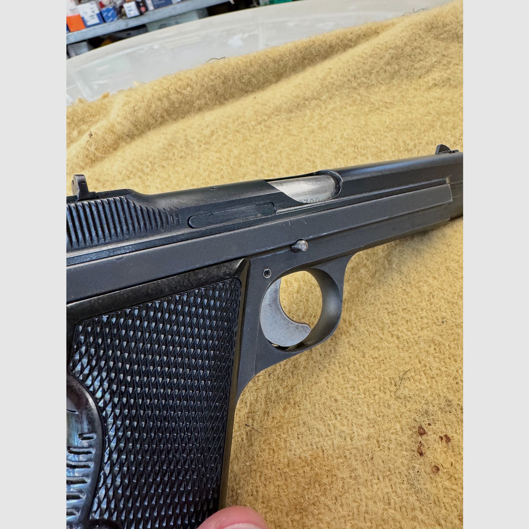 SIG P210 Schweizer Armee Pistole 9mm