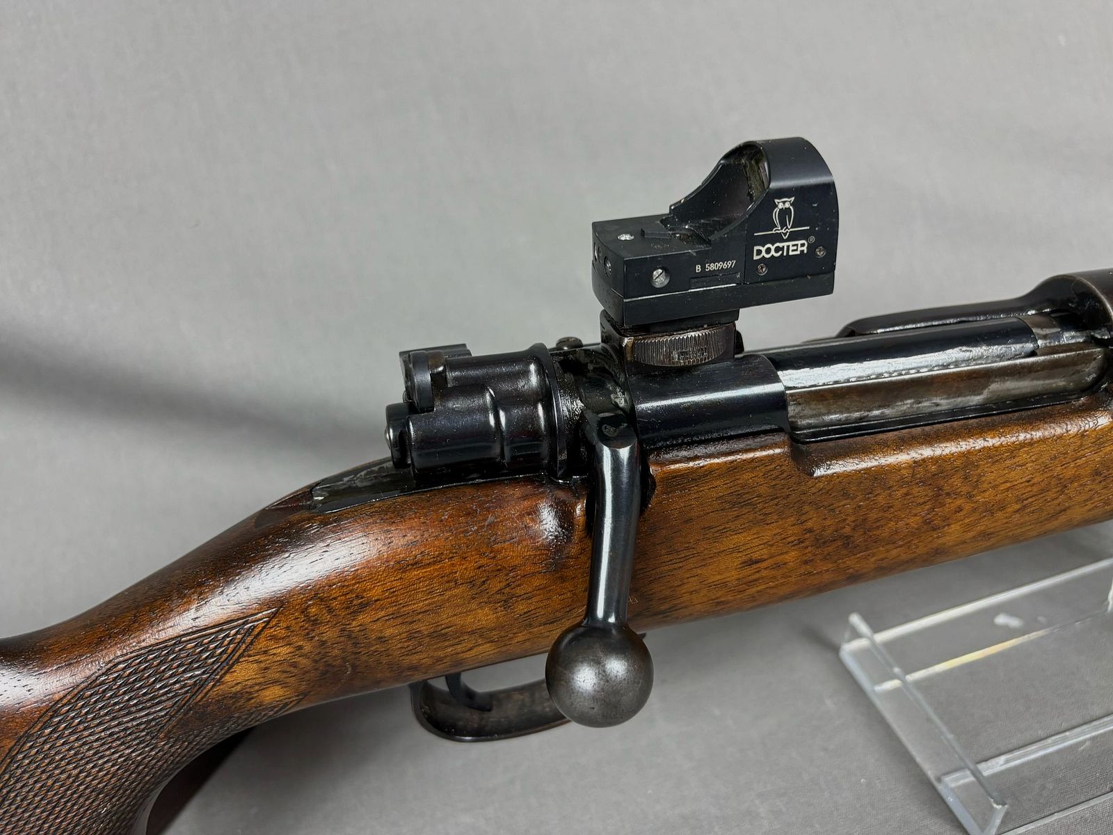 Mauser K98 mit Docter Red-Dot in 7x57