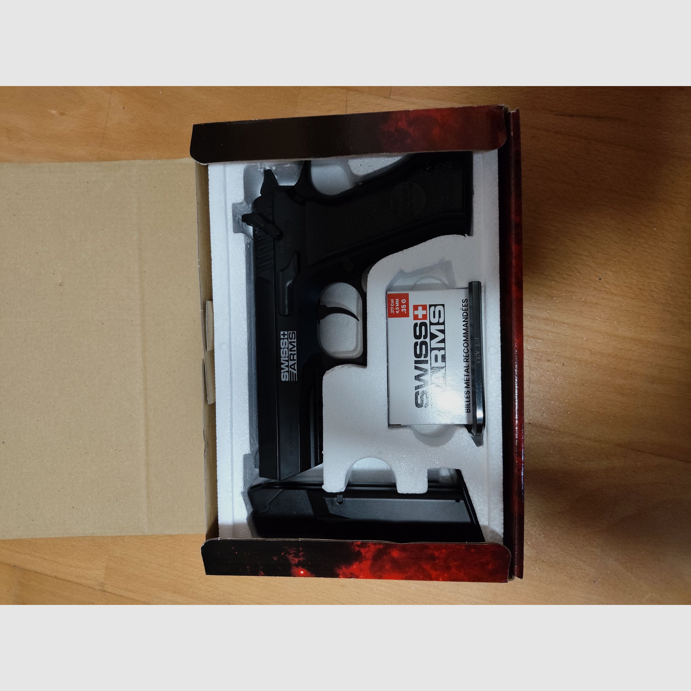 Pistola ad aria compressa CO2 Swiss Arms SA 941 cal. 4,5mm BB