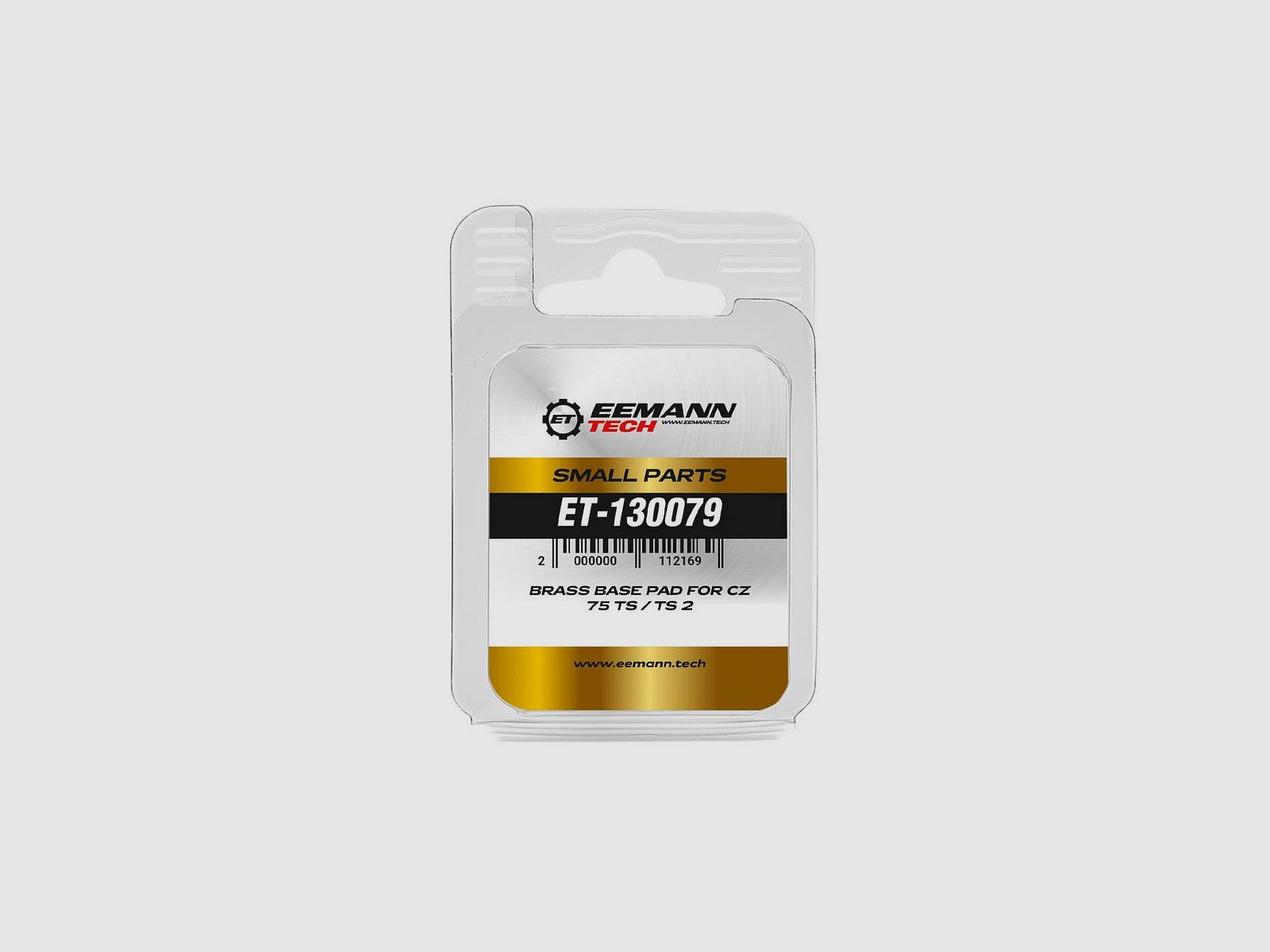 Eemann Tech ET 130079 Magazinboden aus Messing für CZ 75 TS / TS 2, Bild 3 von 3