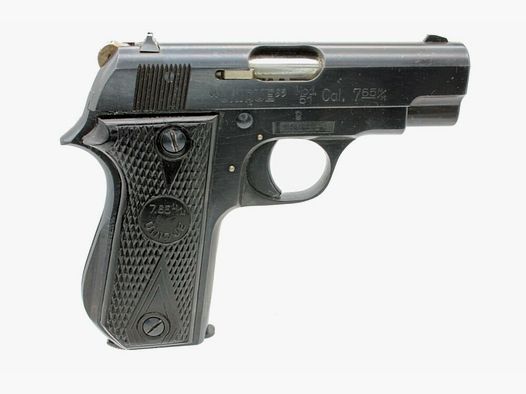 Pistole da collezione francese Unique Mod. 51 calibro 7,65 Brown.