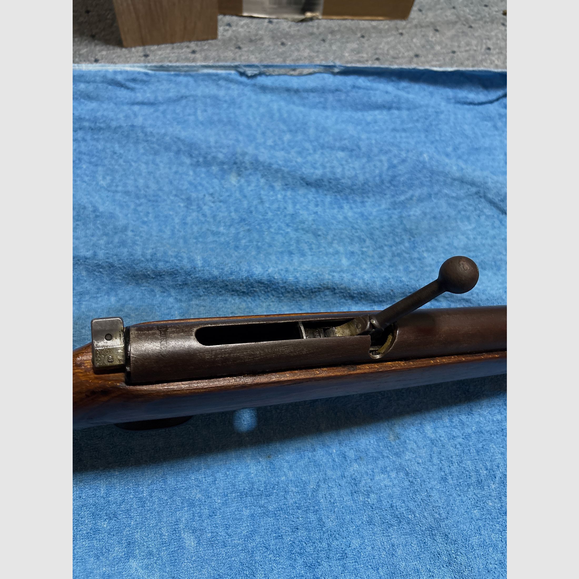 haenel Luftgewehr Sport Modell 49 mit Magazin