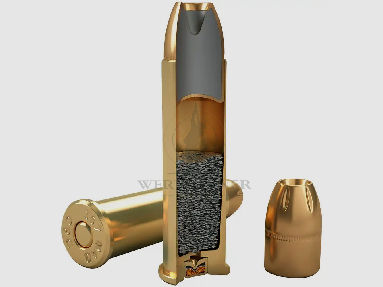 Magtech .357 Magnum Guardian Gold JHP 8,1g/125grs., Bild 3 von 3