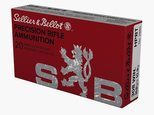 SELLIER&BELLOT 308 W 168 GRS HPBT