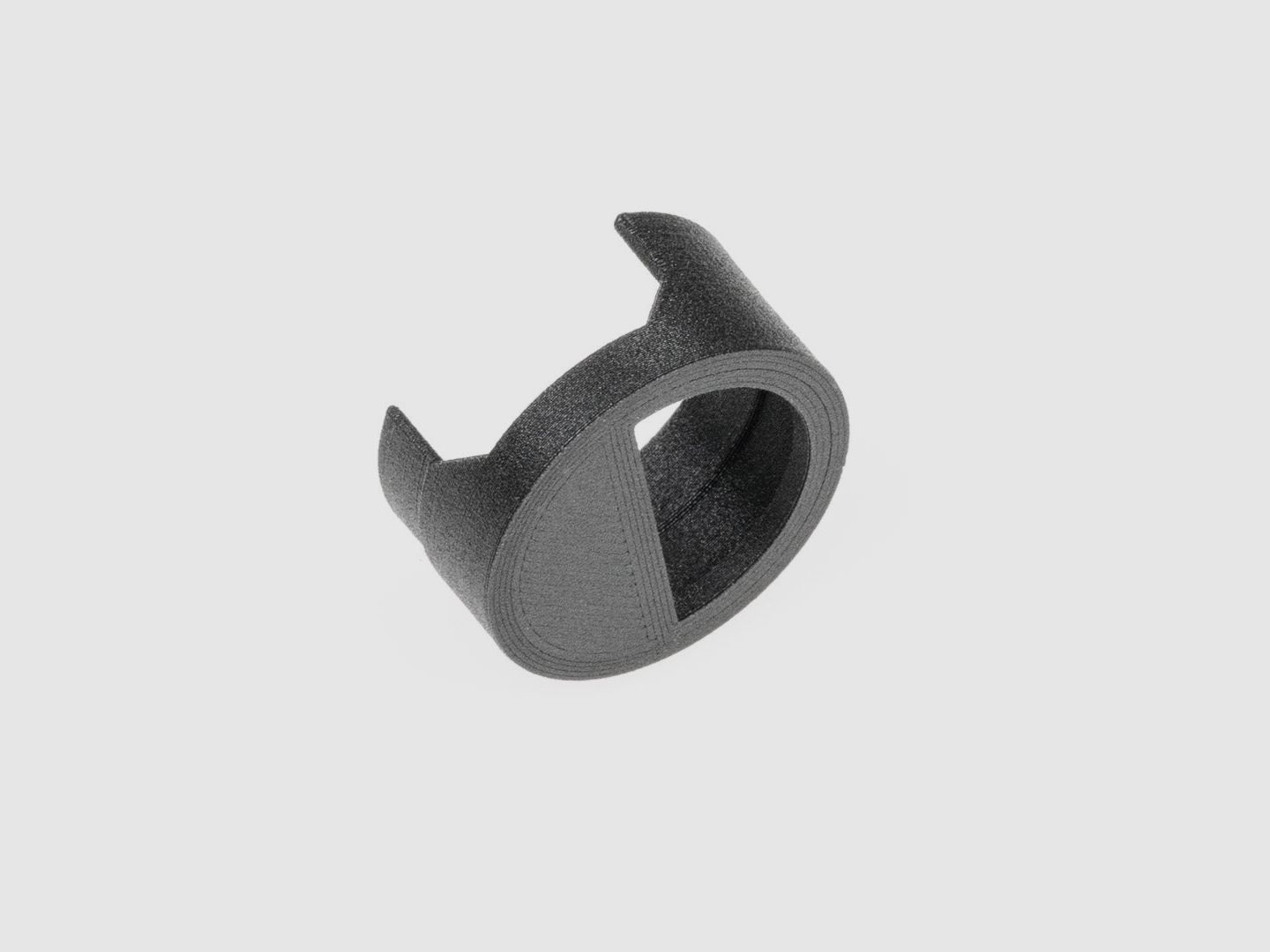 Abdeckkappe Manometer | Huben GK1 | SCHWARZ | flexible