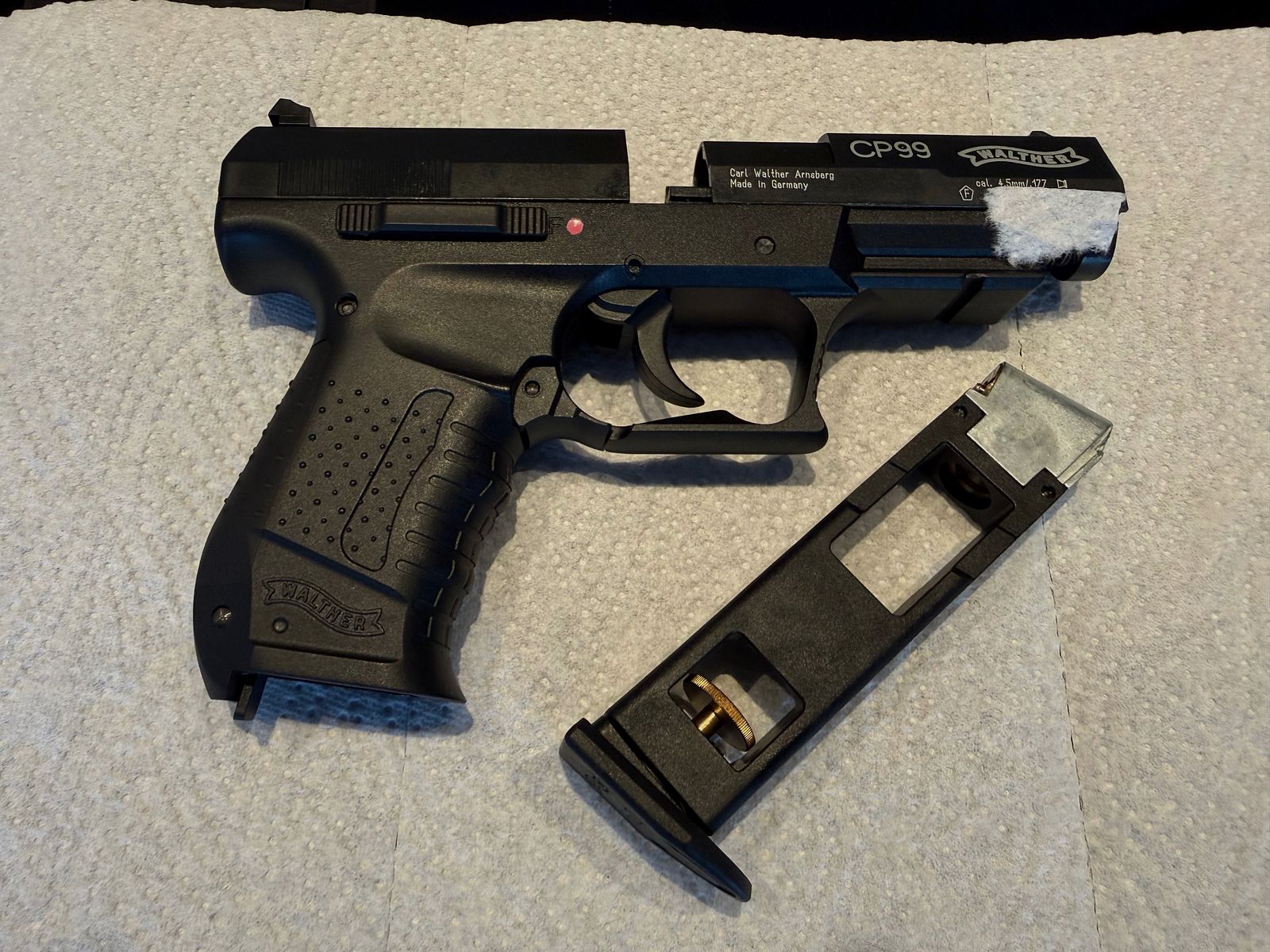 Walther CP99 pistolet à air 4,5 mm avec Top Point
