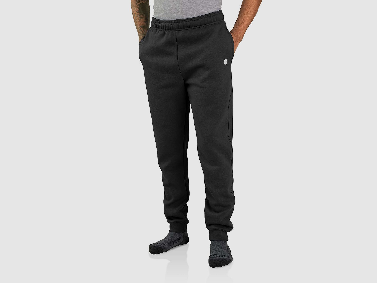 Carhartt Midweight Tapered Sweatpants Men's Black M