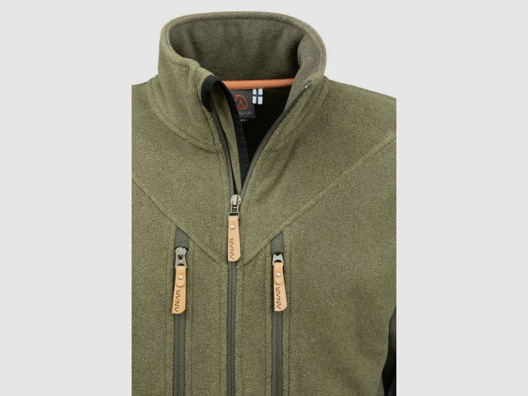 ANAR Herren Fleecejacke Uhkku Pro grün Grün S