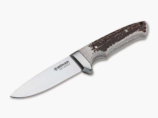 Integral-Messer II Hirschhorn Griff mit hochwertiger Lederscheide