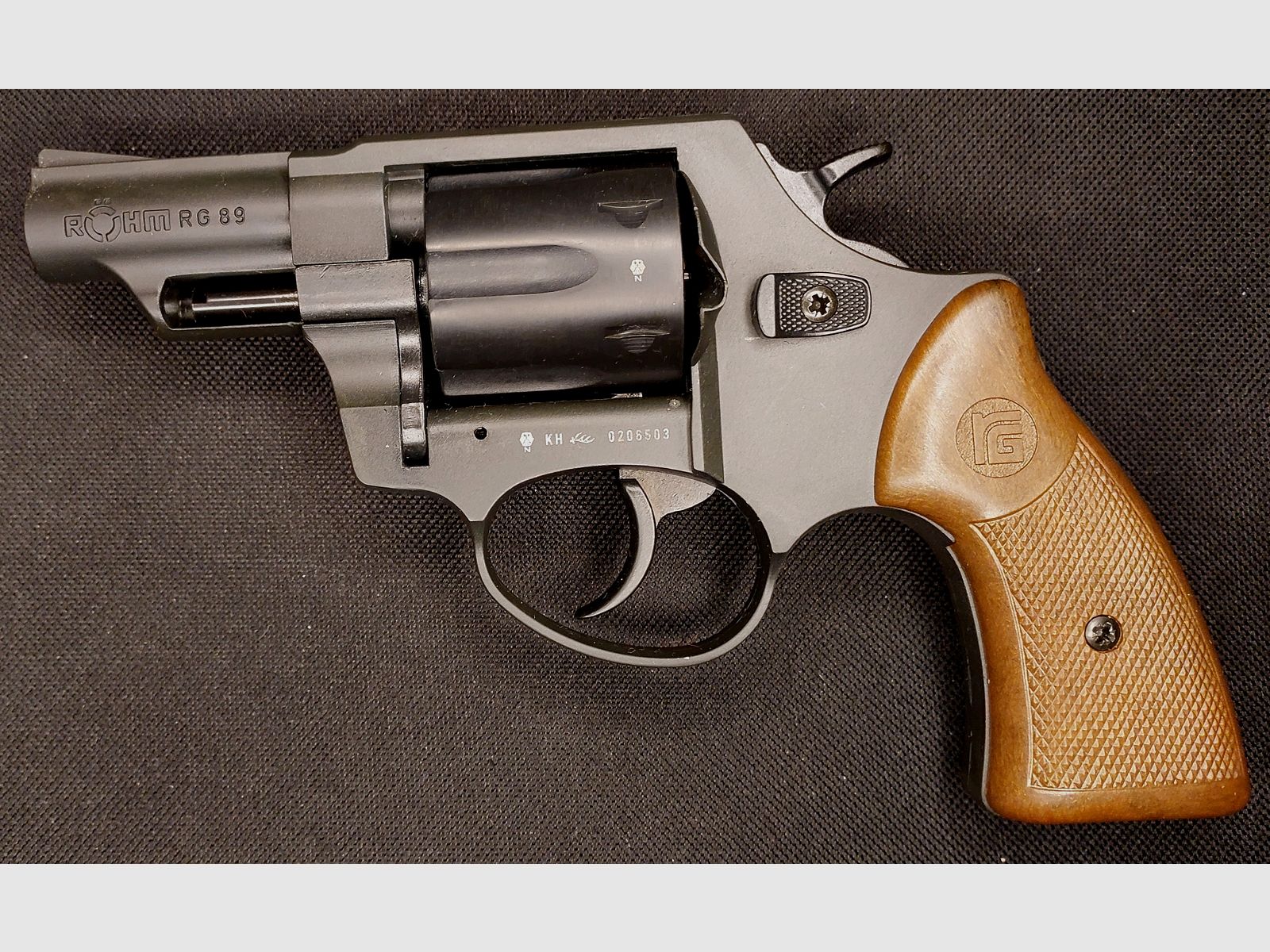 Röhm RG89 Schreckschuss Revolver brüniert (PTB 451)