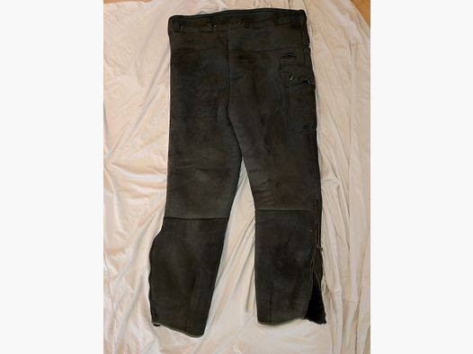 Qualitative Ansitzhose - Hersteller Leder Weiß