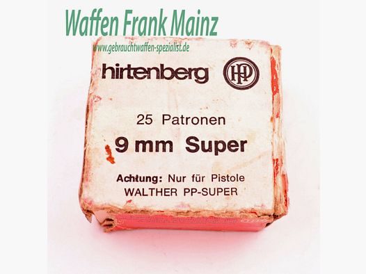 Hirtenberger / Austria Amunicja Pistoletowa 9 mm Super/Police (9x18)