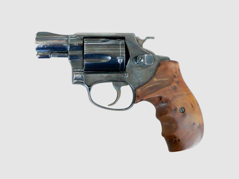 Dubbelactie revolver Smith & Wesson Mod. 36, kaliber .38 Spec.