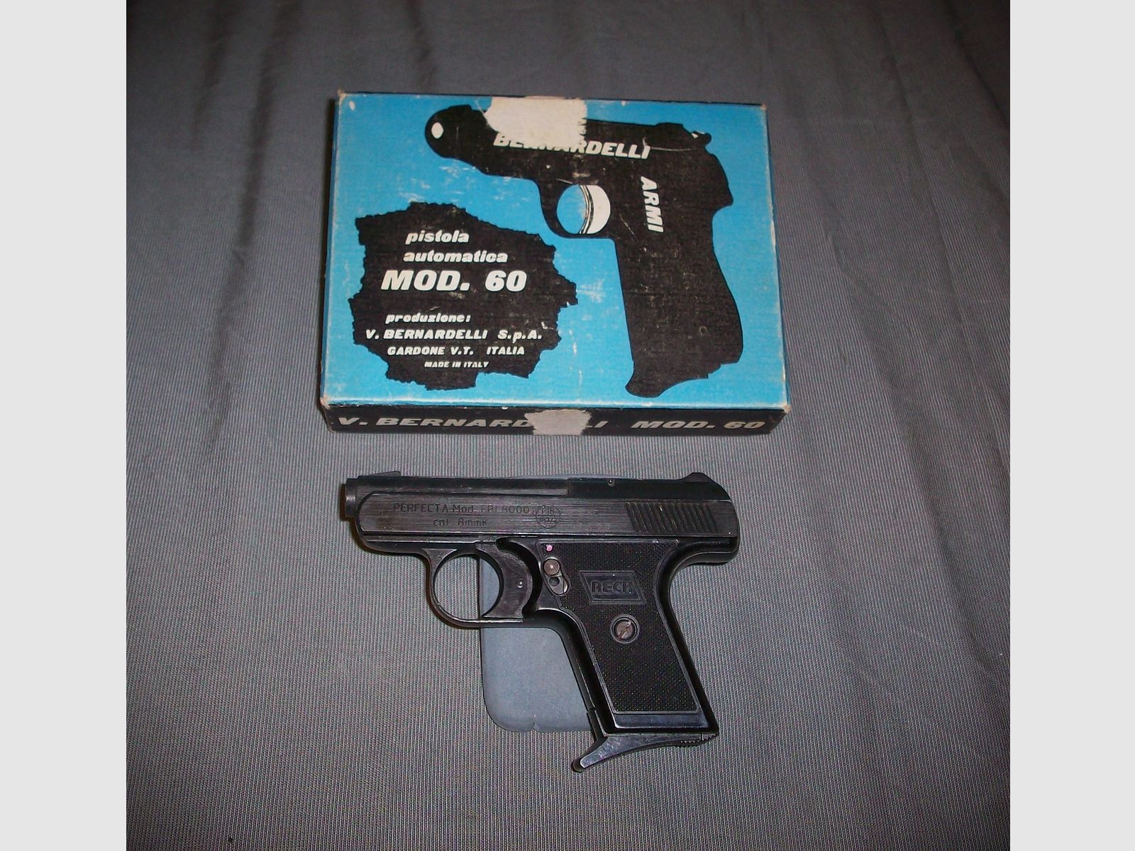 RECK - Gaspistole Perfecta Mod. FBI 8000 in EVP !