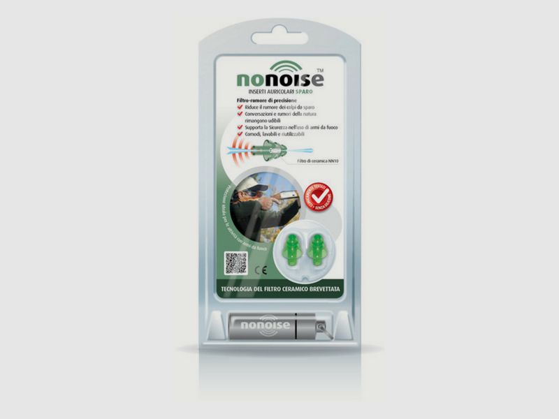 Nonoise Passive Earplugs Hunting and Shooting, image 1 of 3