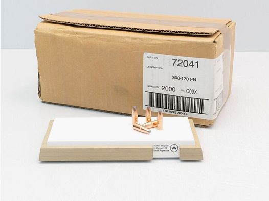 Speer Geschosse 170grs FN A100 .30/.308