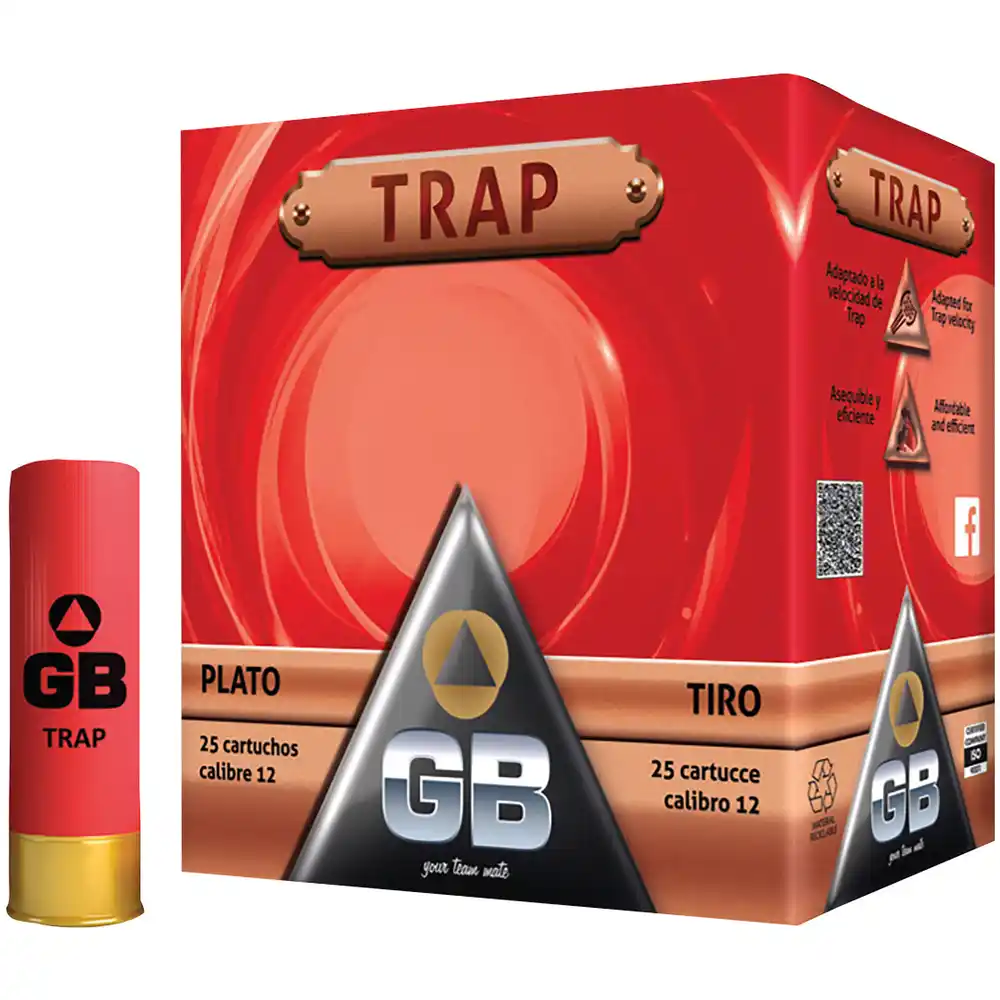 GB TRAINING TRAP 24 - 12/70 - 24G - 2,4MM - 25 PATRONEN