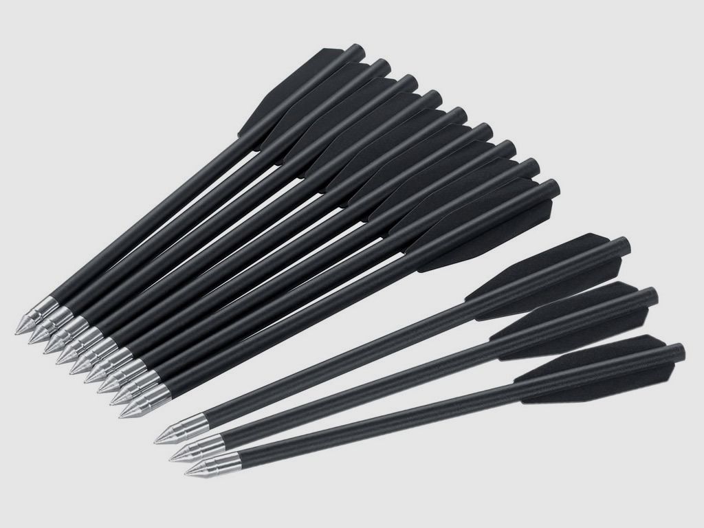 Pistola arbalete Arbalete pistola Man Kung Cobra 80 lbs nera 3 frecce 6,5 pollici è già assemblata