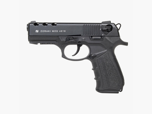 Zoraki 4918 Schwarz SRS-Pistole 9mm P.A.K.