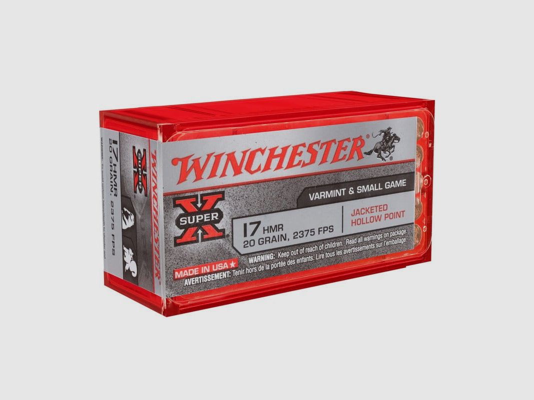 Winchester Super X JHP 20 grs. .17 HMR - 50 pcs.