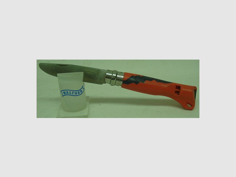 Kindermesser Nr. 7 - 7,5 cm Klinge, rostfrei,rot