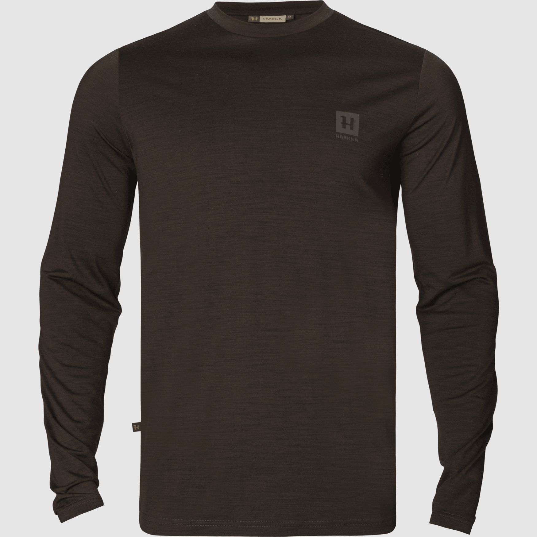 Härkila Base All Season L/S Undershirt Men Shadow Brown 3XL
