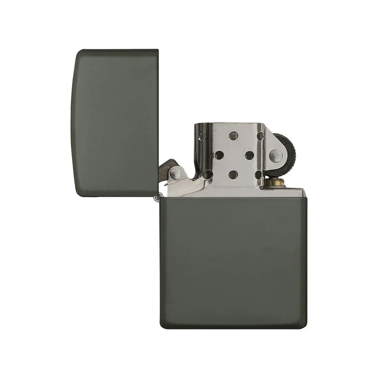Zippo accendino verde oliva opaco, immagine 3 di 5