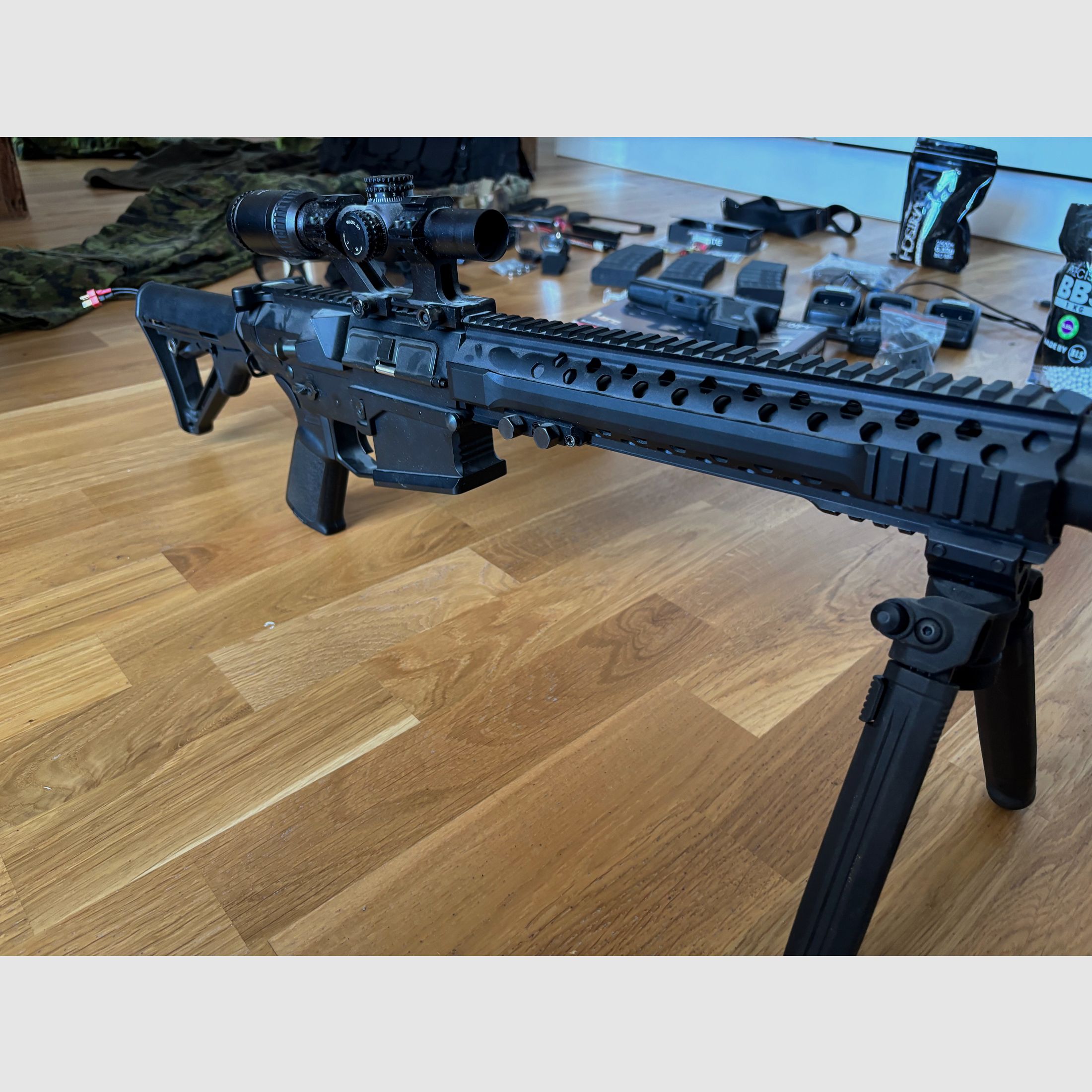 Begadi Sport MOD25 „Burk BR10“ S-AEG mit Begadi CORE EFCS / Mosfet