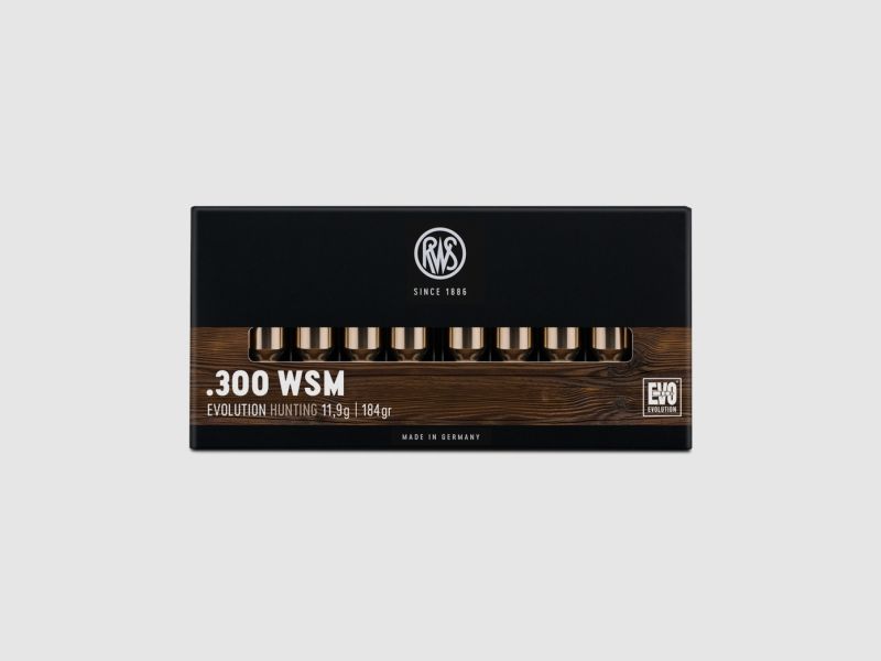 RWS 300 WSM EVOLUTION 184GR Munition, Bild 1 von 3