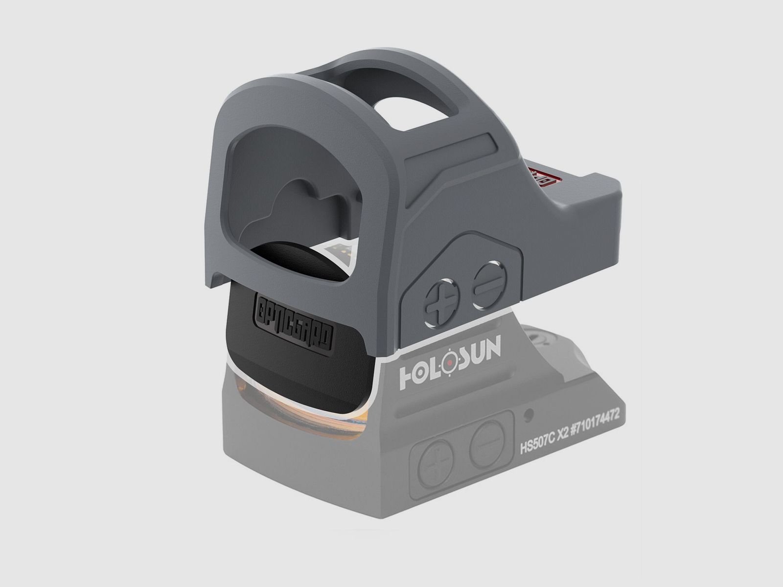 OPTICGARD - HOLOSUN SCS-MOS-GR - Gunmetal