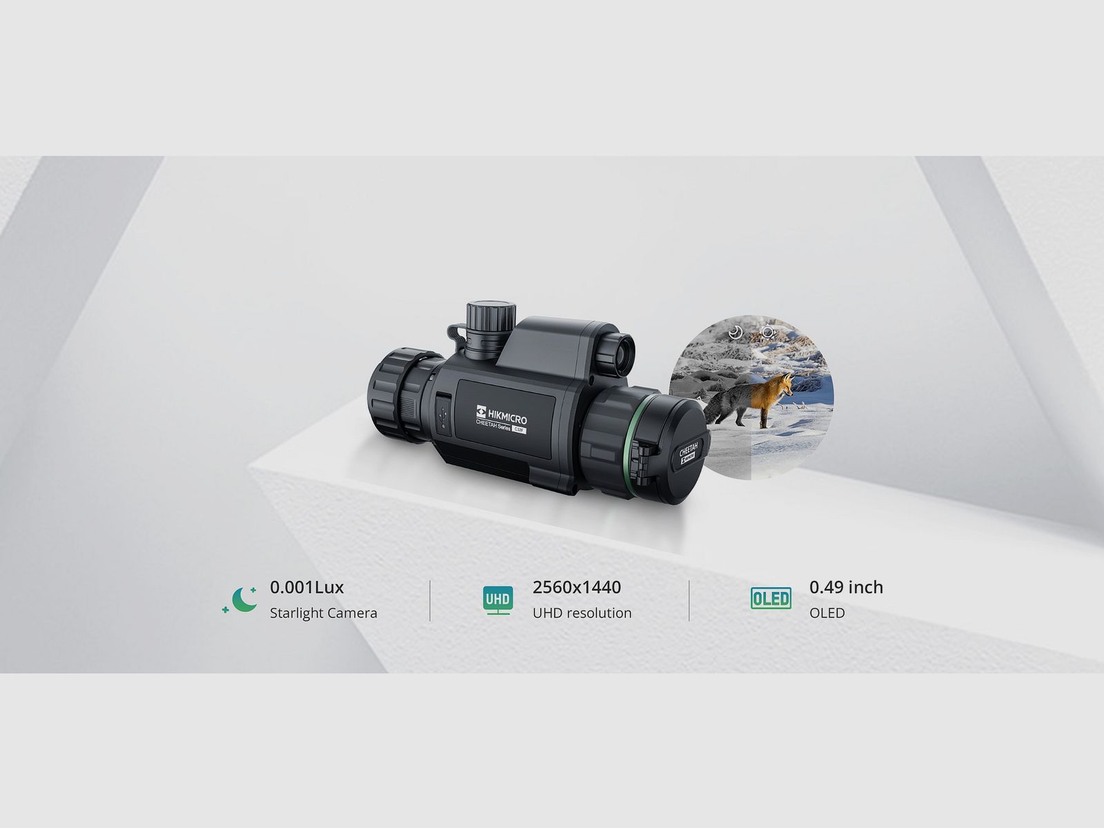 Nachtzicht HIKMICRO Cheetah C 32 F (Voorzetkijker) 850nm Digitaal, afbeelding 1 van 10
