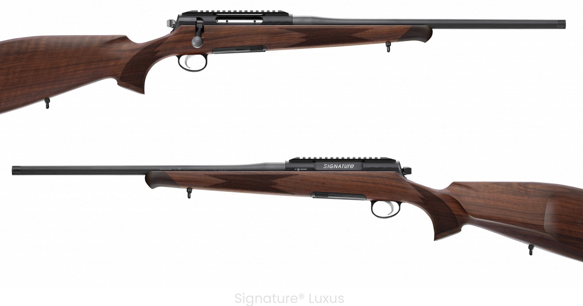 RÖWA Rössler Repetierbüchse Signature 8x57 JS mit Luxus Holzschaft