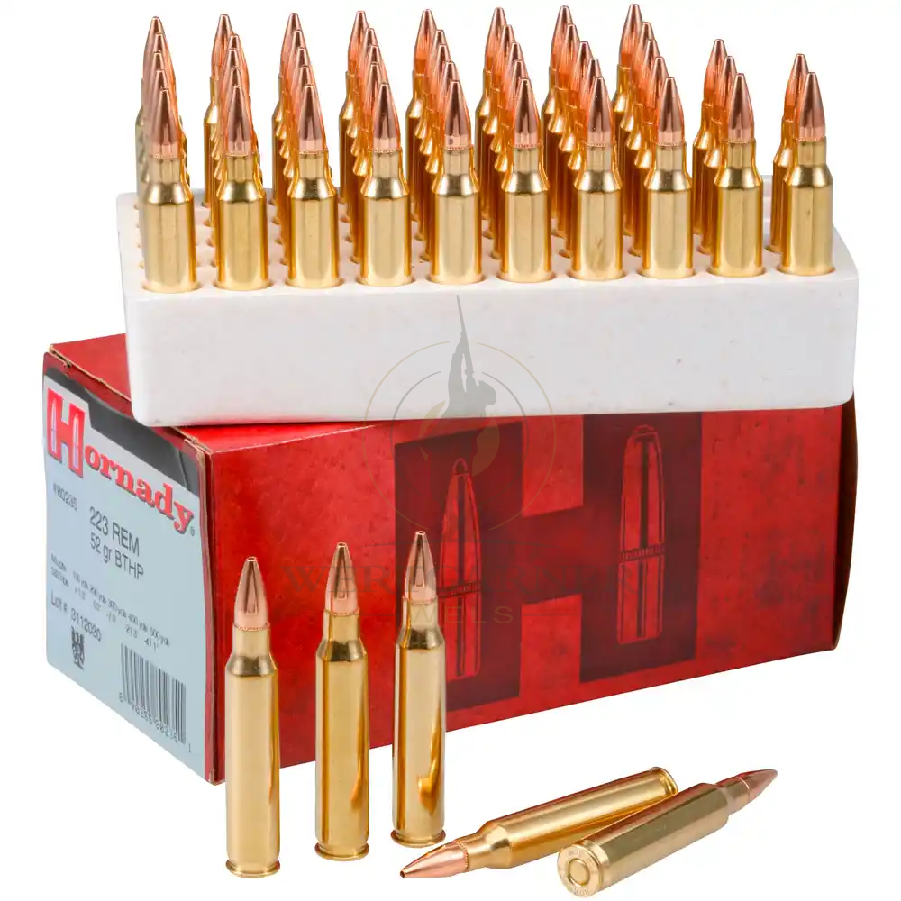 Hornady .223 Rem. BTHP Match 52gr