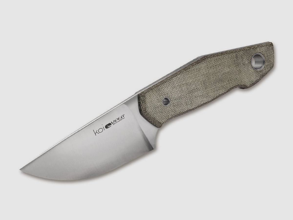 Viper Koi Micarta Jagd und Outdoormesser, Bild 8 von 8