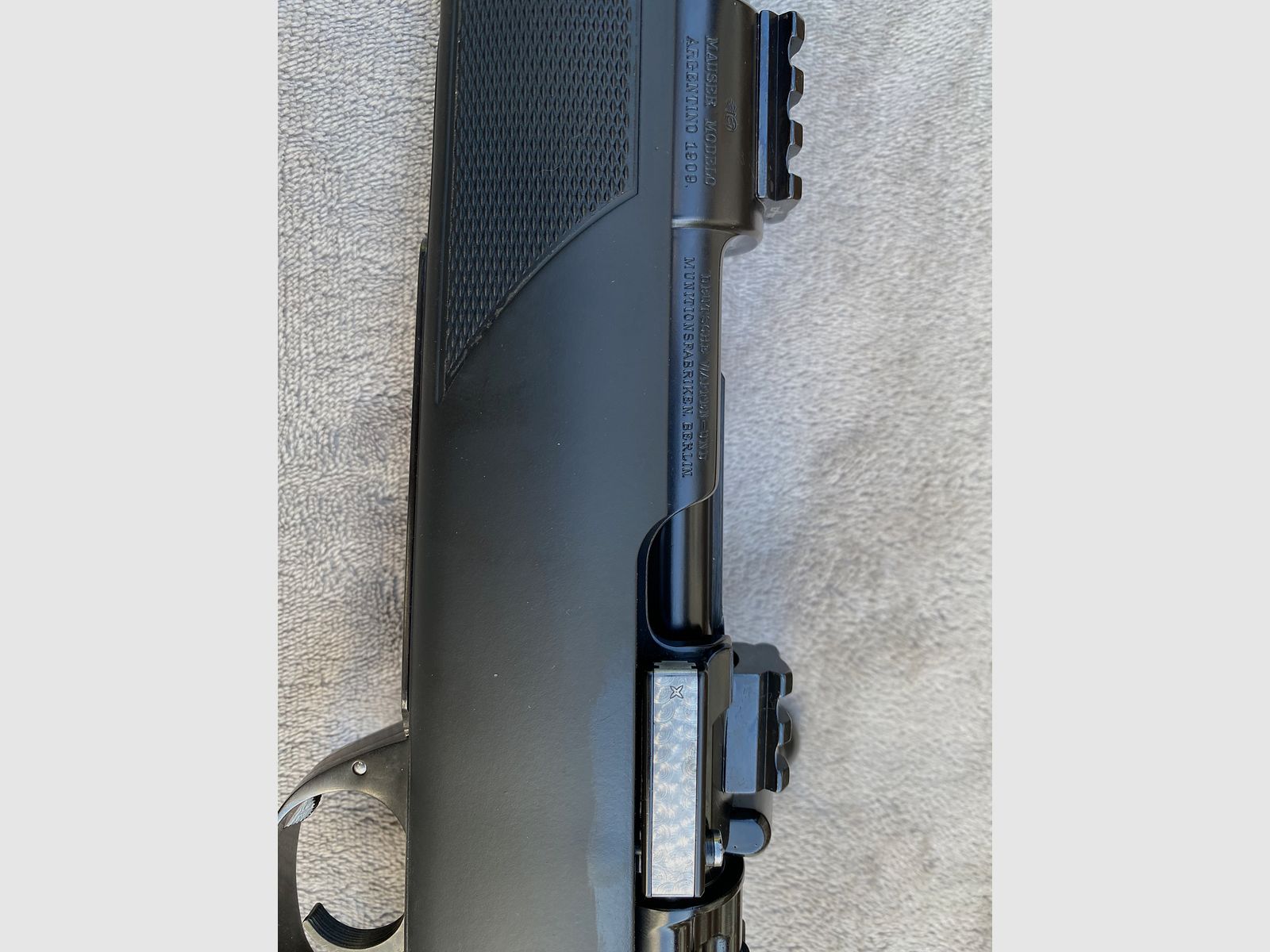 Mauser 98, DWM Argentin gunsmith work, custom rifle .308 Win
