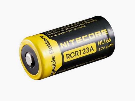 Nitecore Li-Ion Akku 16340 650mAh