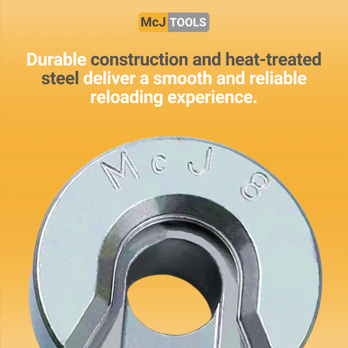 Supporto per bossoli acciaio MCJ Tool numero 8, immagine 3 di 5