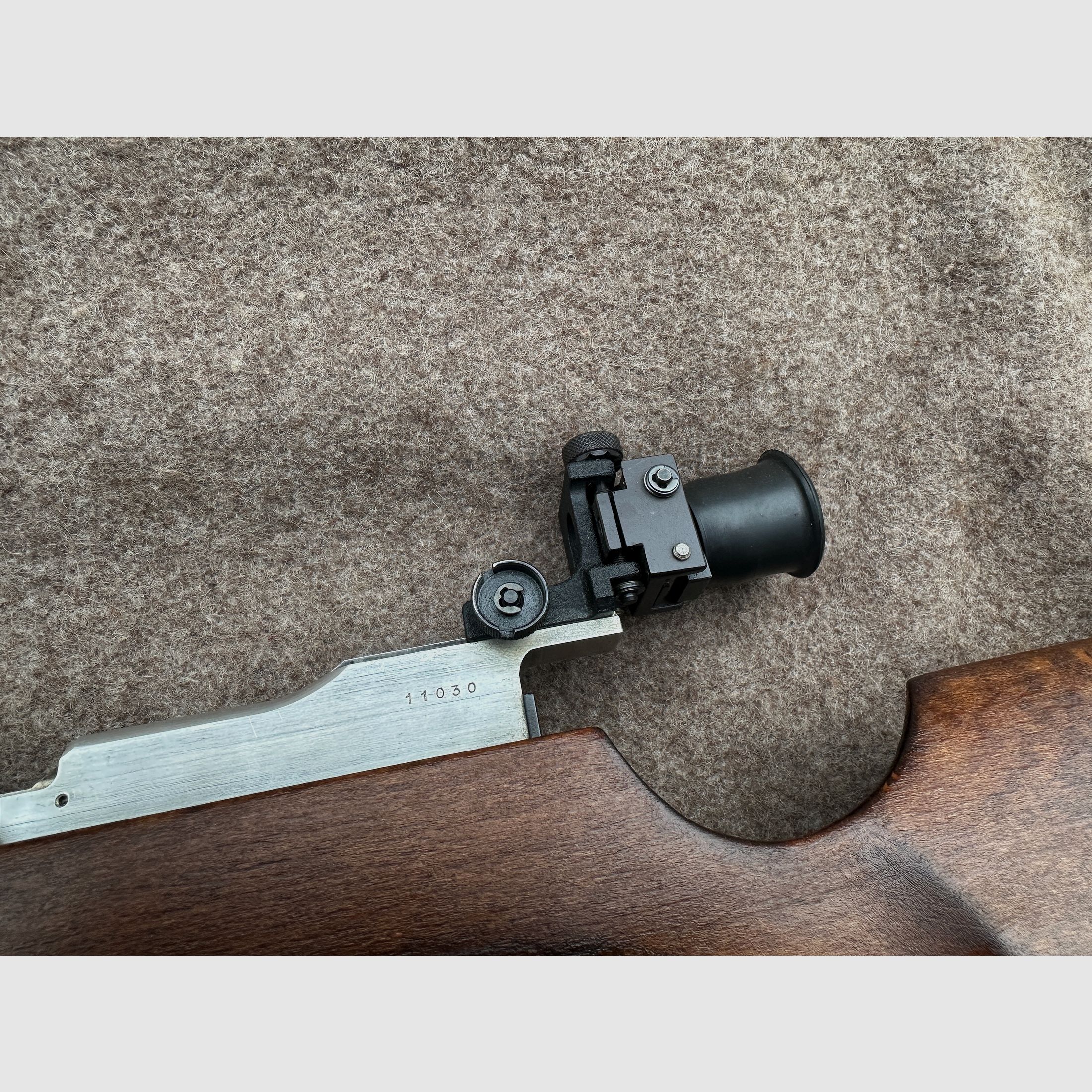 Haenel MLG 550 mit originalem Zubehör extrem selten