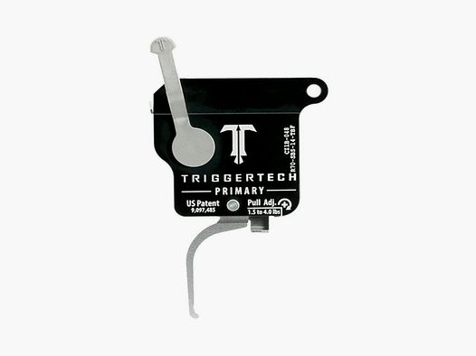 TriggerTech Rem700 Primary – Right – Bolt release – Straight Flat (Stainless)