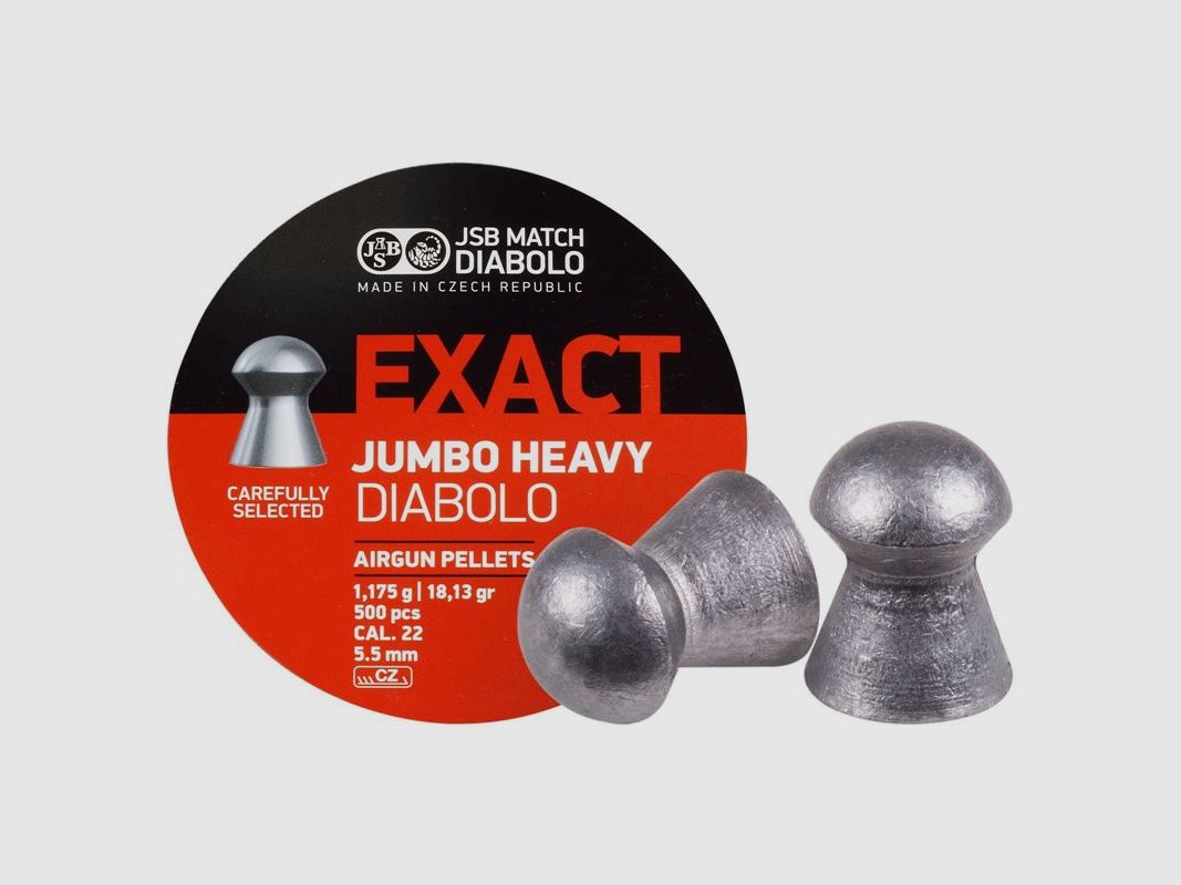 Diabolos JSB Exact Jumbo Heavy 5,52 (.22)