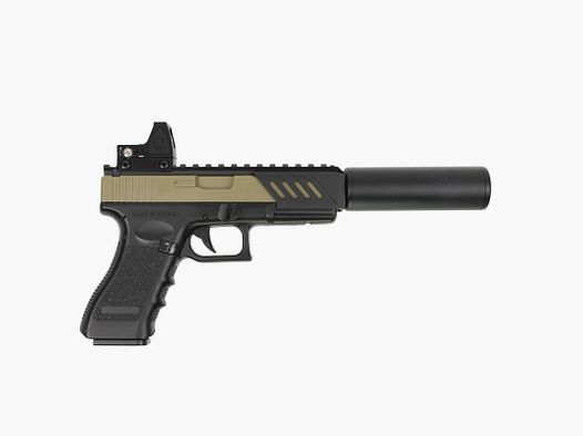 Softair - Pistole - Cyma - CM030 AEP GunPoint Edition BK/DE - ab 14, unter 0,5 Joule