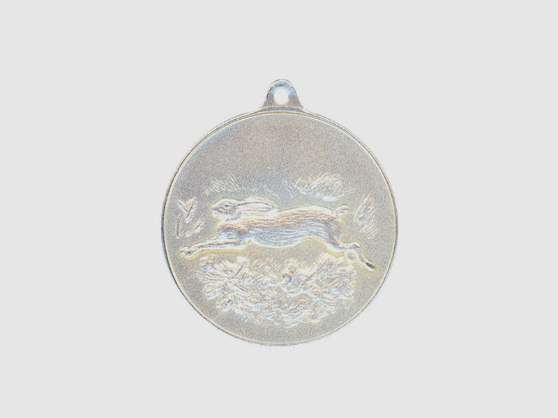 Steinhauer&Lück Jagdmedaille Hase 40mm Silber