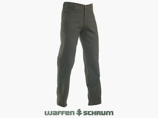 Rascher Jagd-Jeans Stretch Grün