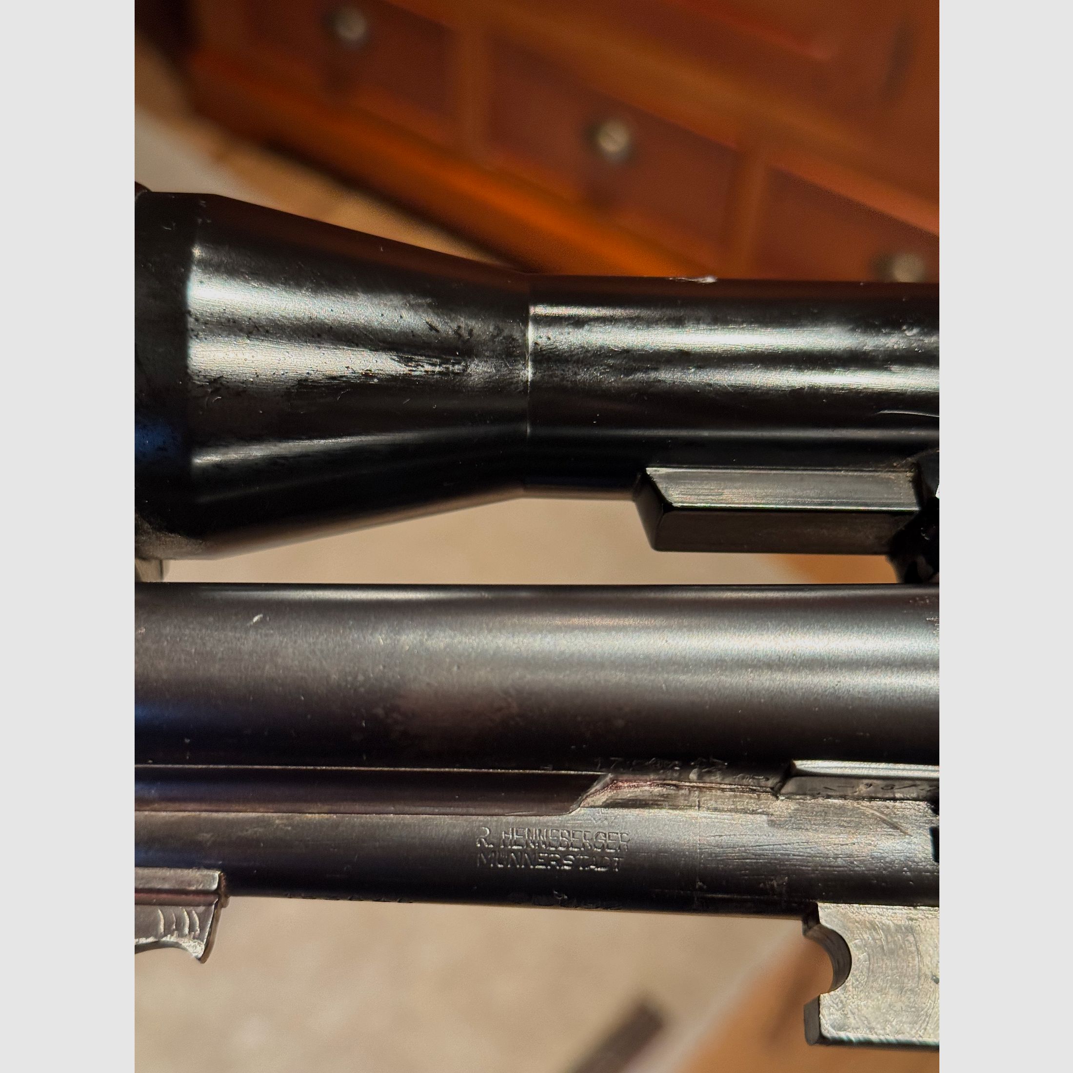 Sauer & Sohn Hahndrilling mit Seitenöffnung und kurzem Einstecklauf  |  KAL .30-30Win  |  16/70 |  .22 Magn. LFB